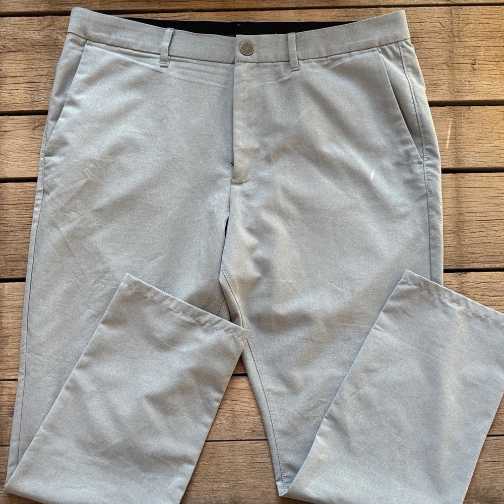 Bonobos 35”x30” Heather Gray Performance Link (Golf) Pants